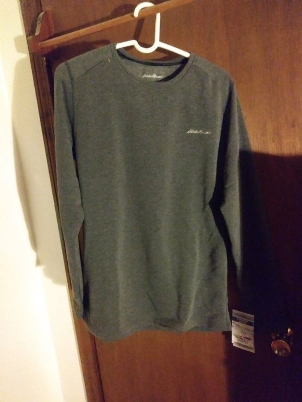 New Eddie Bauer Men's wool blend sweater Size L